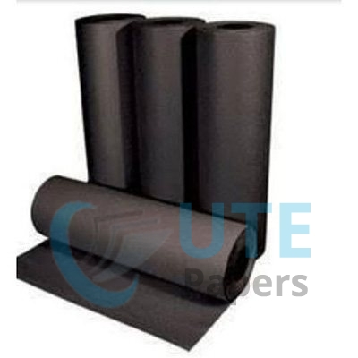 Plain Black Leatheroid Insulation paperRoll