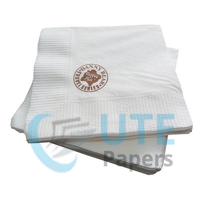 Paper Napkins With Logo / Customized Logo Dinner Napkin / Printed Custom Logo Dinner Napkin / Personalized Dinner Napkins With Logo