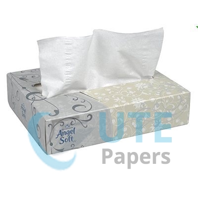 Angel Soft Box Facial Tissue / Flat Box Facial Tissue / Flat pack tissue / Medical Wipes Tissue / Tissue Paper